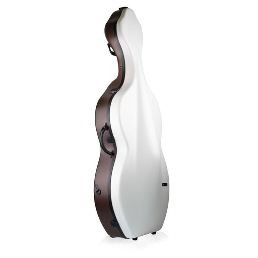 BAM BONBON Hightech Cello Case - White/Brown (BONB1003XLWM) - Gsus4