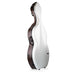 BAM BONBON Hightech Cello Case with Wheels - White/Brown (BONB1003XLWWM) - Gsus4