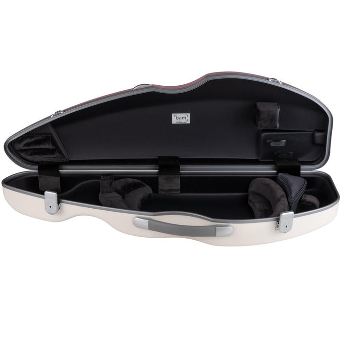 BAM BONBON Hightech Violin Case - Pink/White (BONB2004XLROW) - Gsus4