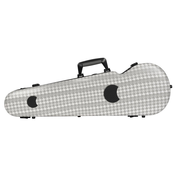 BAM CABOURG Hightech Contoured Violin Case - 3 Tones Of Grey / Black Version (CAB2002XLN) - Gsus4