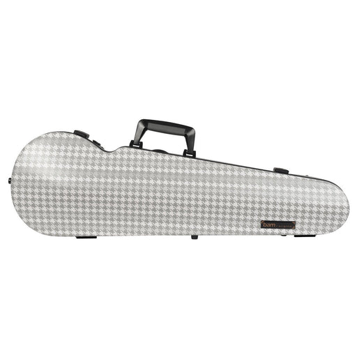 BAM CABOURG Hightech Contoured Violin Case - 3 Tones Of Grey / Black Version (CAB2002XLN) - Gsus4