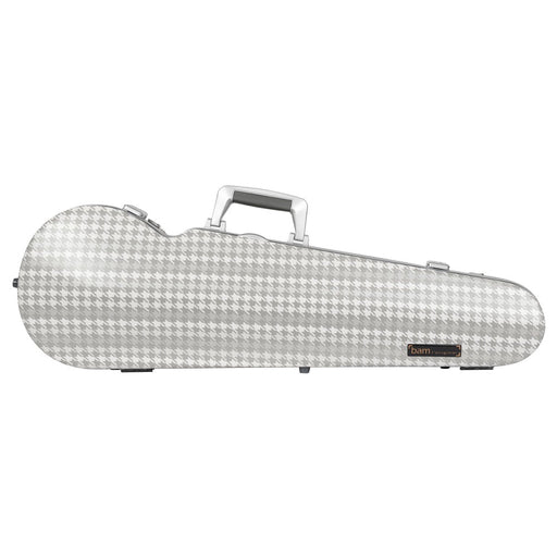 BAM CABOURG Hightech Contoured Violin Case - 3 Tones Of Grey / Silver Version (CAB2002XLS) - Gsus4