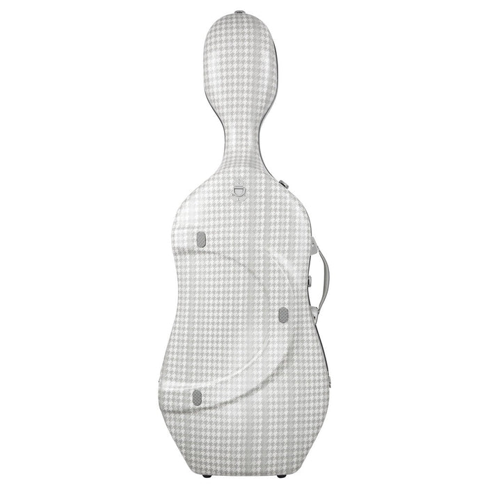 BAM CABOURG Hightech Slim Cello Case - 3 Tones Of Grey / Silver Version (CAB1005XLS) - Gsus4