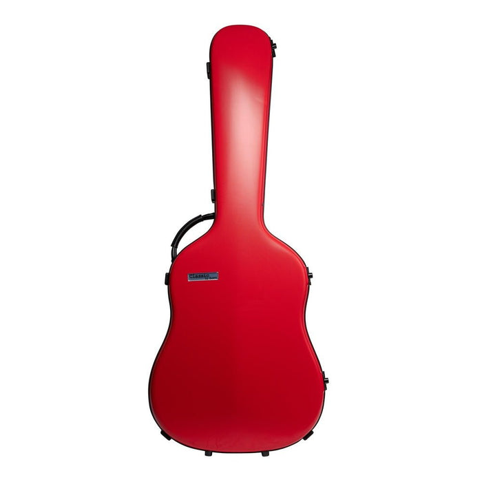 BAM CLASSIC ABS Dreadnought Guitar Case - Pomegranate Red (8003SRG) - Gsus4