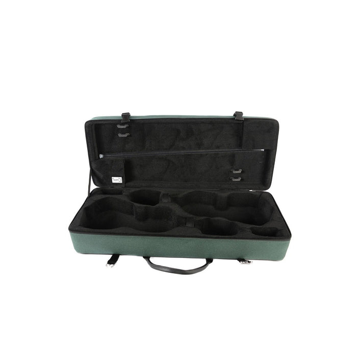 BAM CLASSIC Two Violin Case - Forest Green (2005SF) - Gsus4