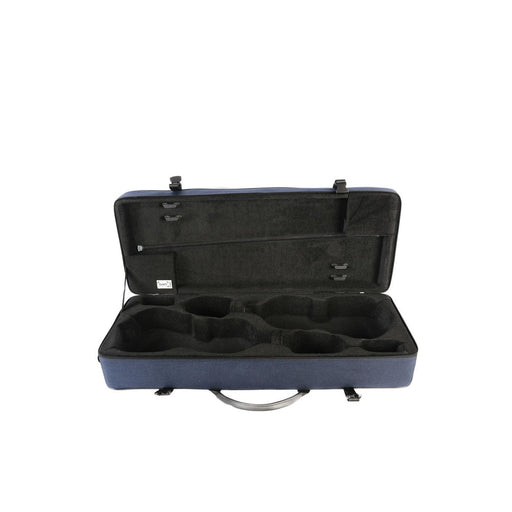 BAM CLASSIC Two Violin Case - Navy Blue (2005SM) - Gsus4
