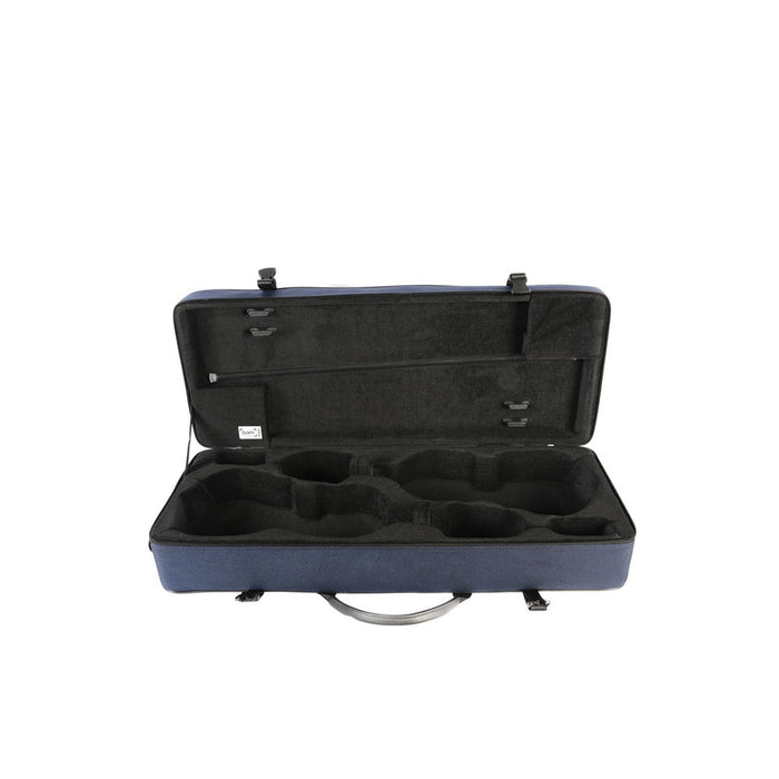BAM CLASSIC Two Violin Case - Navy Blue (2005SM) - Gsus4