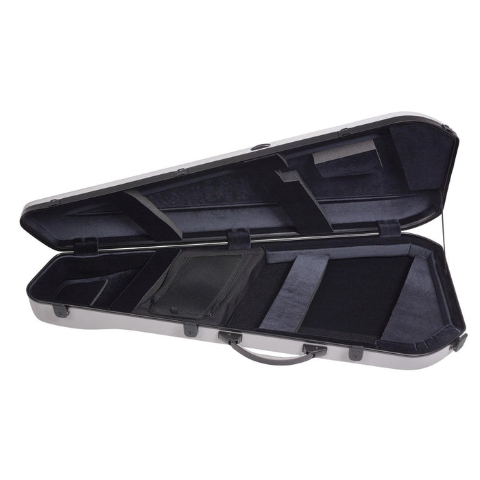 BAM CREW Adjustable Electric Guitar Case - Light Grey (8100SGC) - Gsus4