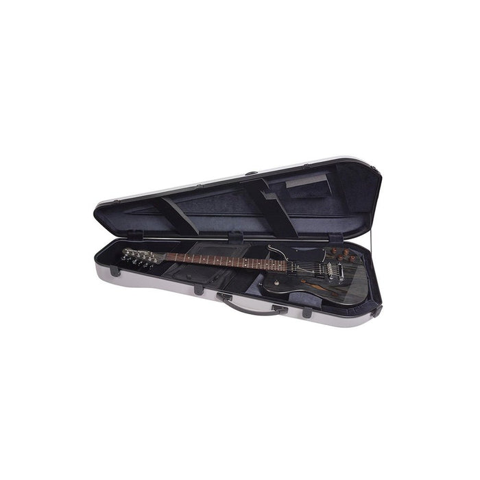 BAM CREW Adjustable Electric Guitar Case - Light Grey (8100SGC) - Gsus4