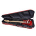 BAM CREW Adjustable Electric Guitar Case - Pomegranate Red (8100SRG) - Gsus4