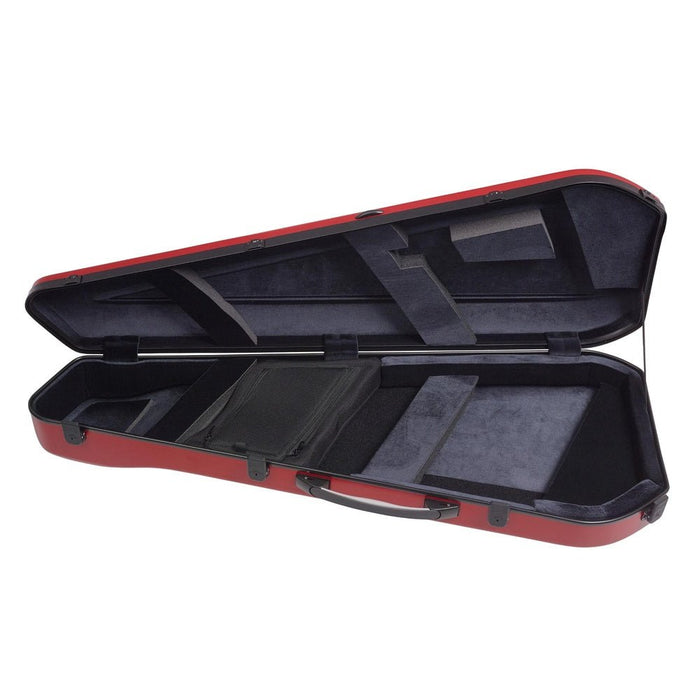 BAM CREW Adjustable Electric Guitar Case - Pomegranate Red (8100SRG) - Gsus4