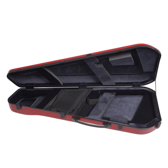 BAM CREW Adjustable Electric Guitar Case - Pomegranate Red (8100SRG) - Gsus4