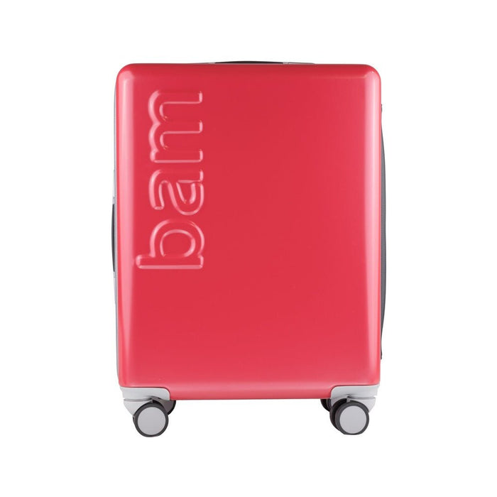 BAM GRAFFITI Cabine Trolley - Raspberry Red/Silver (GRAFTROLLEYRS) - Gsus4