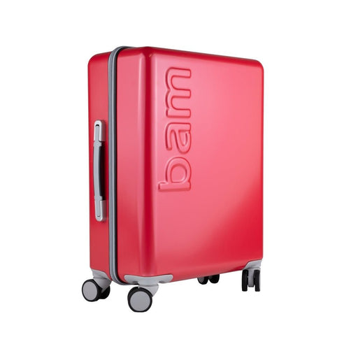 BAM GRAFFITI Cabine Trolley - Raspberry Red/Silver (GRAFTROLLEYRS) - Gsus4
