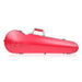 BAM GRAFFITI Hightech Contoured Violin Case - Raspberry Red / Silver Version (GRAF2002XLRS) - Gsus4