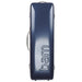 BAM GRAFFITI Hightech Oblong Violin Case with Back Pocket - Navy Blue / Red Version (GRAF2018XLBR) - Gsus4
