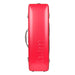 BAM GRAFFITI Hightech Oblong Violin Case with Back Pocket - Raspberry Red / Silver Version (GRAF2018XLRS) - Gsus4