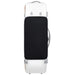 BAM GRAFFITI Hightech Oblong Violin Case with Back Pocket - White / Orange Version (GRAF2018XLWO) - Gsus4