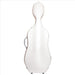 BAM GRAFFITI Hightech Slim Cello Case - White / Orange Version (GRAF1005XLWO) - Gsus4