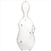 BAM GRAFFITI Hightech Slim Cello Case - White / Orange Version (GRAF1005XLWO) - Gsus4