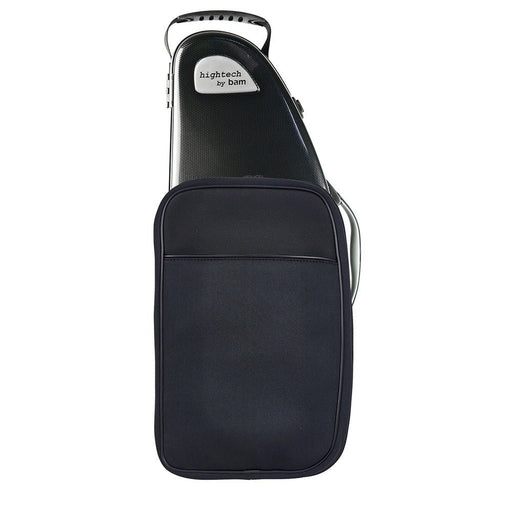 BAM HIGHTECH Alto Sax Case with Pocket - Black Carbon (4101XLPC) - Gsus4