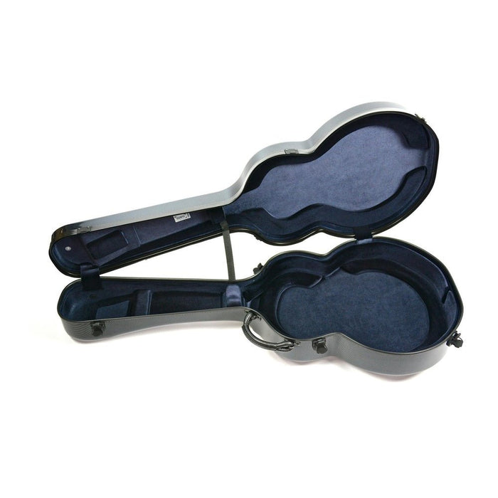 BAM HIGHTECH Arch Top 16" Guitar Case - Black Carbon (8004XLC) - Gsus4