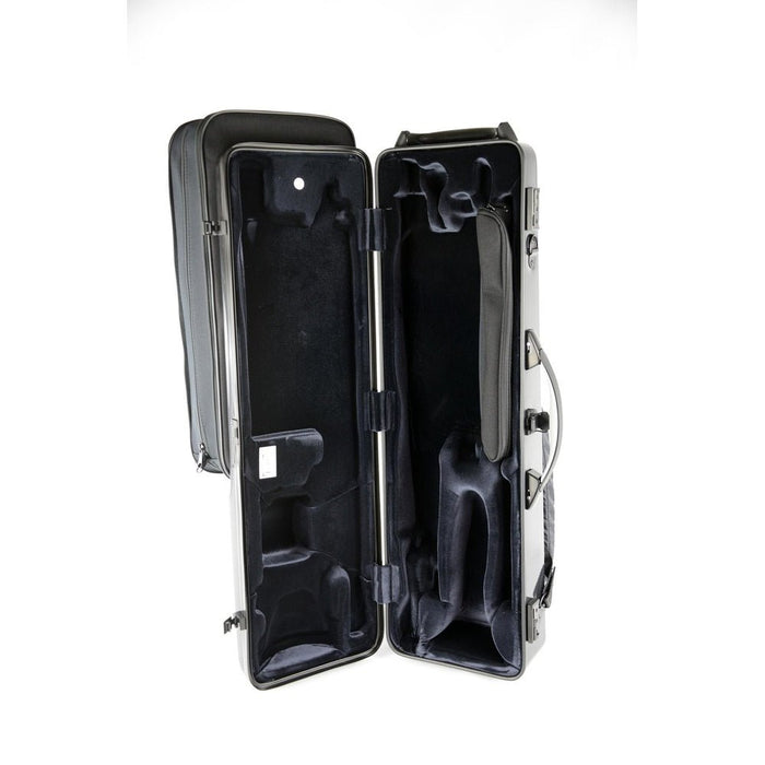 BAM HIGHTECH Bass Clarinet to Low C + Classic Bb/A Clarinet Case - Black Carbon (3126XLC) - Gsus4