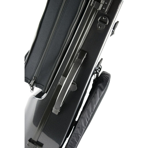 BAM HIGHTECH Bass Clarinet to Low C + Classic Bb/A Clarinet Case - Black Carbon (3126XLC) - Gsus4