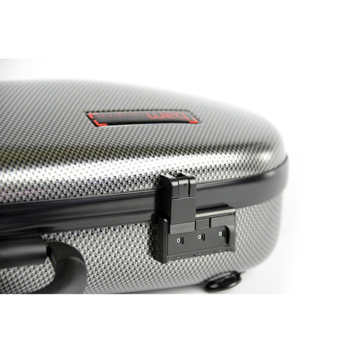 BAM HIGHTECH Cabin Violin Case - Silver Carbon (2003XLSC) - Gsus4