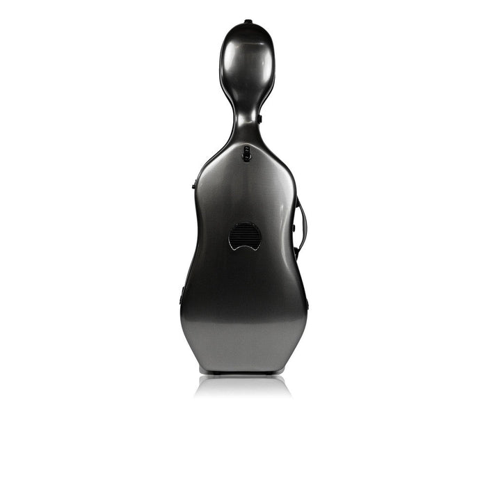 BAM HIGHTECH Compact Cello Case - Silver Carbon (1004XLSC) - Gsus4