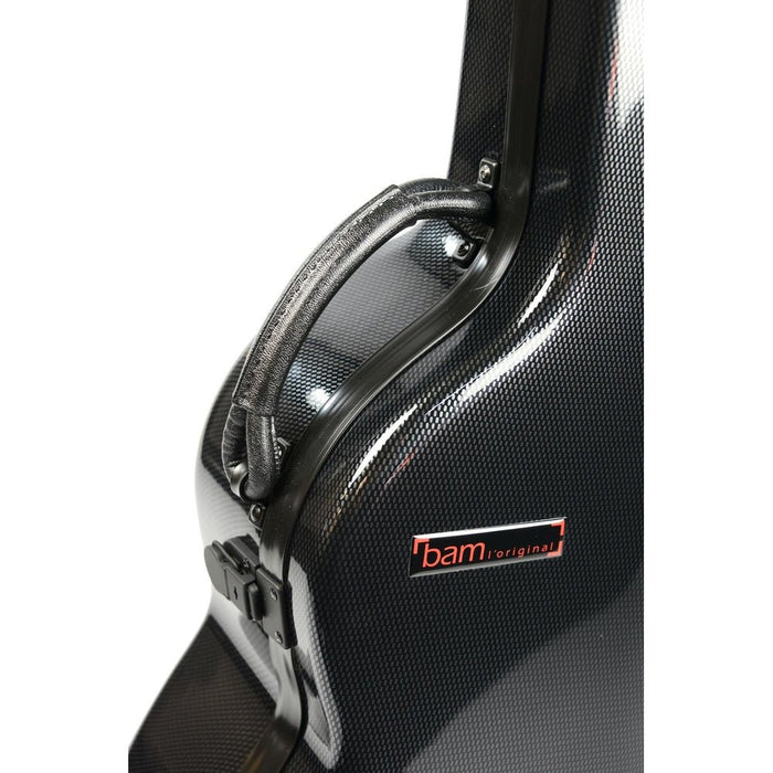 BAM HIGHTECH 'Manouche' Selmer Type Guitar Case - Black Carbon (8005XLC) - Gsus4