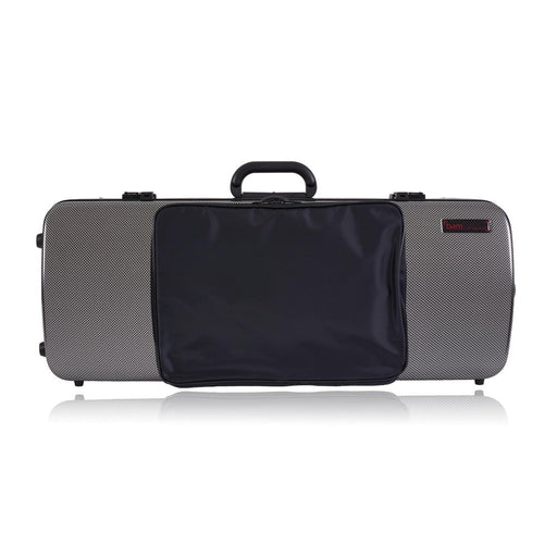 BAM HIGHTECH Oblong Viola Case with Pocket - Silver Carbon (2202XLSC) - Gsus4