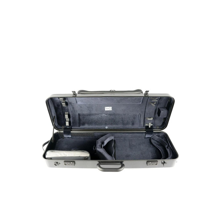 BAM HIGHTECH Oblong Viola Case with Pocket - Silver Carbon (2202XLSC) - Gsus4