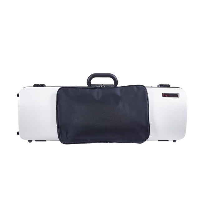 BAM HIGHTECH Oblong Violin Case with Pocket - White (2011XLW) - Gsus4