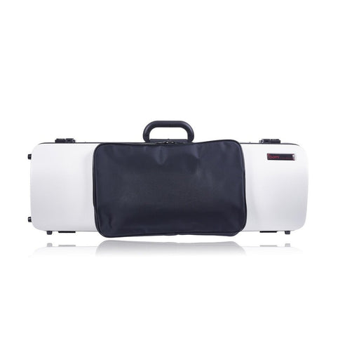 BAM HIGHTECH Oblong Violin Case with Pocket - White (2011XLW) - Gsus4