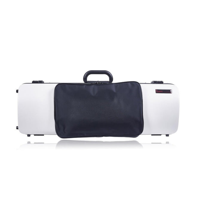 BAM HIGHTECH Oblong Violin Case with Pocket - White (2011XLW) - Gsus4