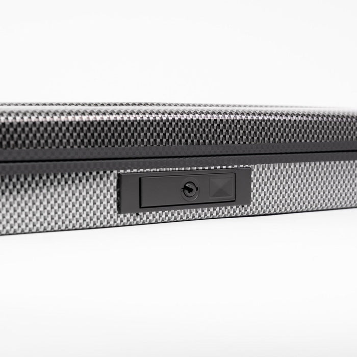 BAM HIGHTECH Slim Flute Case - Silver Carbon (4019XLSC) - Gsus4