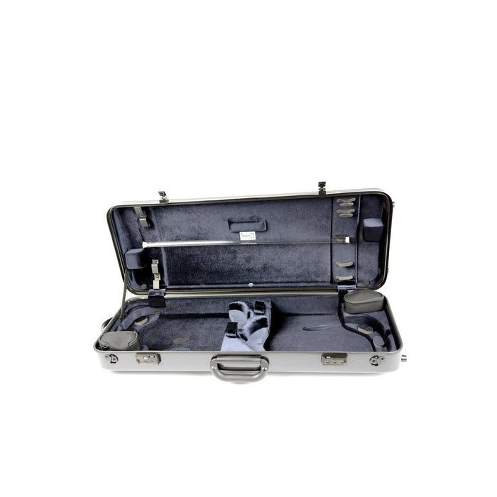 BAM HIGHTECH Two Violin Case - Black Carbon (2005XLC) - Gsus4