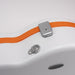 BAM ICE SUPREME Hightech Cont. Viola Case - White / Orange Version (SUP2200XLWO) - Gsus4