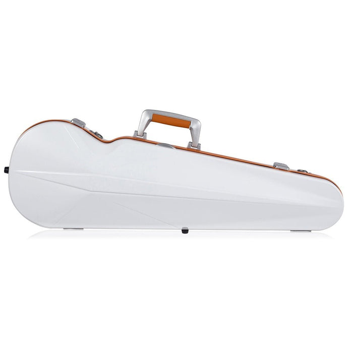BAM ICE SUPREME Hightech Cont. Violin Case - White / Orange Version (SUP2002XLWO) - Gsus4