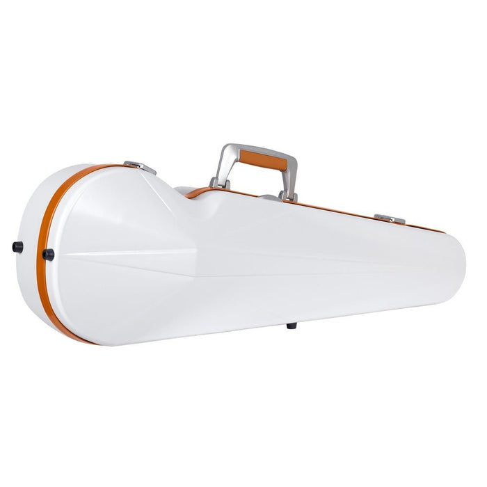 BAM ICE SUPREME Hightech Cont. Violin Case - White / Orange Version (SUP2002XLWO) - Gsus4