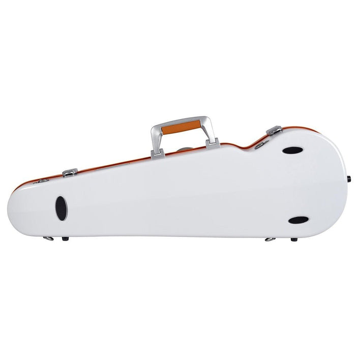 BAM ICE SUPREME Hightech Cont. Violin Case - White / Orange Version (SUP2002XLWO) - Gsus4