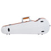 BAM ICE SUPREME Hightech Cont. Violin Case - White / Orange Version (SUP2002XLWO) - Gsus4
