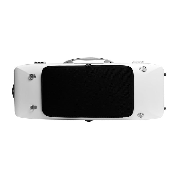 BAM ICE SUPREME Hightech Oblong Viola Case with Back Pocket - White / Orange Version (SUP5301XLWO) - Gsus4
