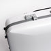 BAM ICE SUPREME Hightech Oblong Viola Case with Back Pocket - White / Silver Version (SUP5301XLWS) - Gsus4
