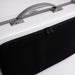 BAM ICE SUPREME Hightech Oblong Viola Case with Back Pocket - White / Silver Version (SUP5301XLWS) - Gsus4