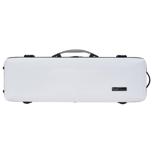 BAM ICE SUPREME Hightech Oblong Violin Case with Back Pocket - White / Black Version (ICE2018XLWN) - Gsus4