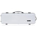 BAM ICE SUPREME Hightech Oblong Violin Case with Back Pocket - White / Black Version (ICE2018XLWN) - Gsus4