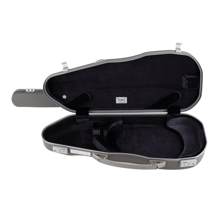 BAM ICONIC by David Garrett HIGHTECH Cabin Violin Case - Grey (ICONIC2003XL) - Gsus4