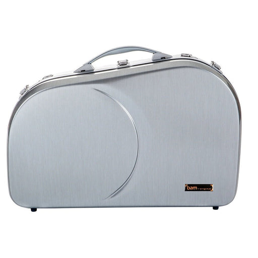 BAM LA DEFENSE Hightech Adjustable French Horn Case - Brushed Aluminium (DEF6002XLA) - Gsus4